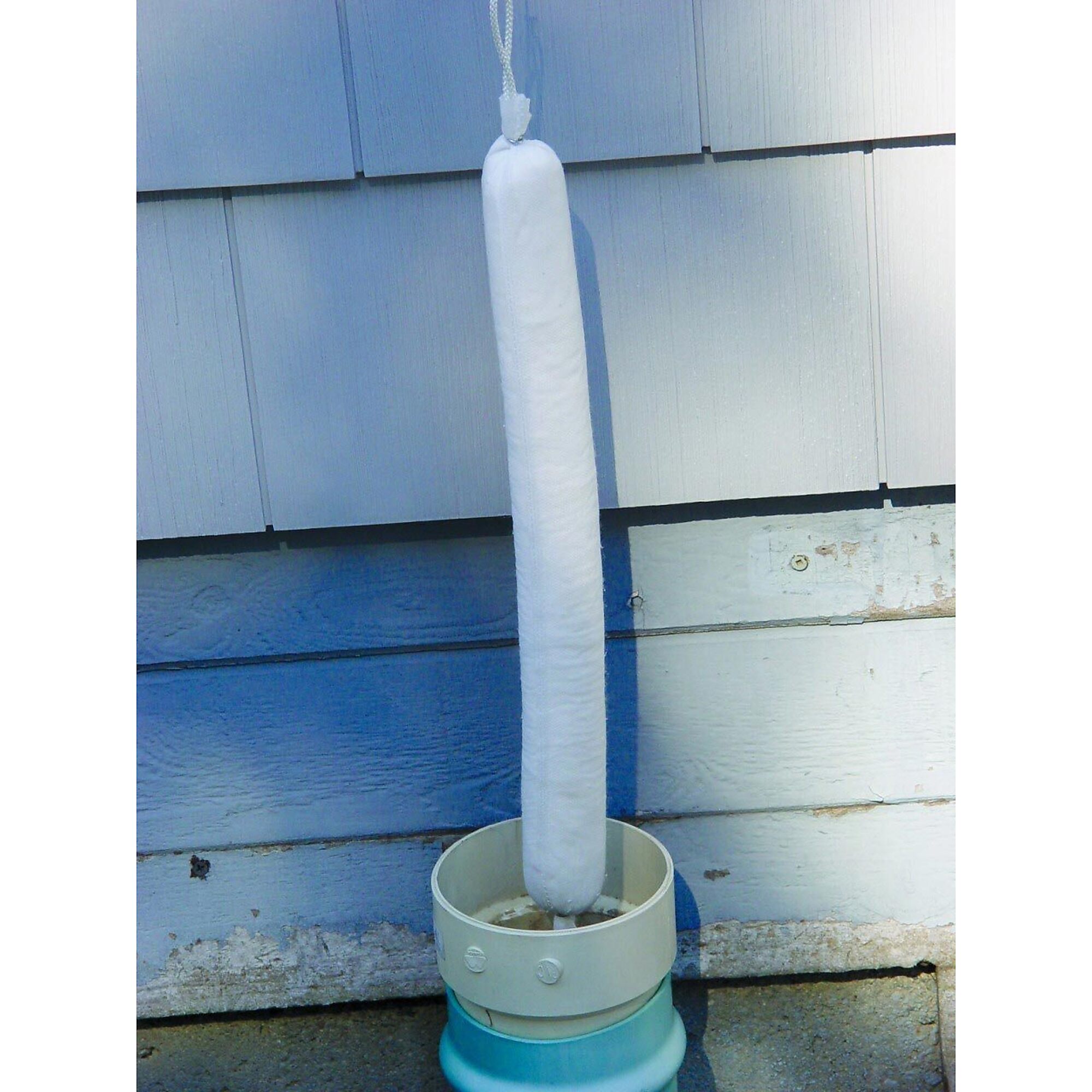 Quick Dam Oil Monitor Well Sock - 1.5in. x 2ft., Absorbs Oil and Hydrocarbons, 20 Pk, Model# SO152-20